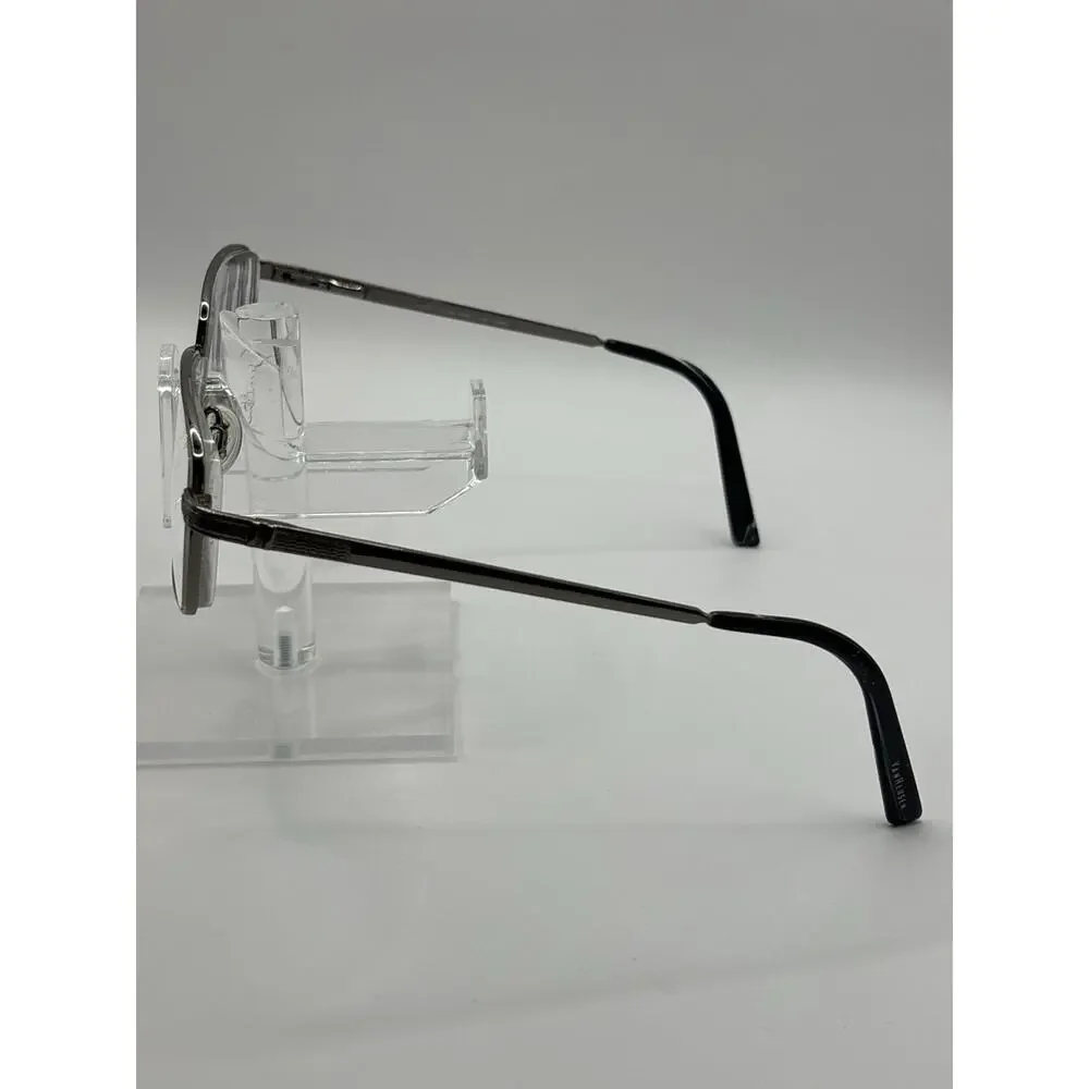 Van Heusen Jude Gun 55-19-145 Rectangular Eyeglass Frames Metal